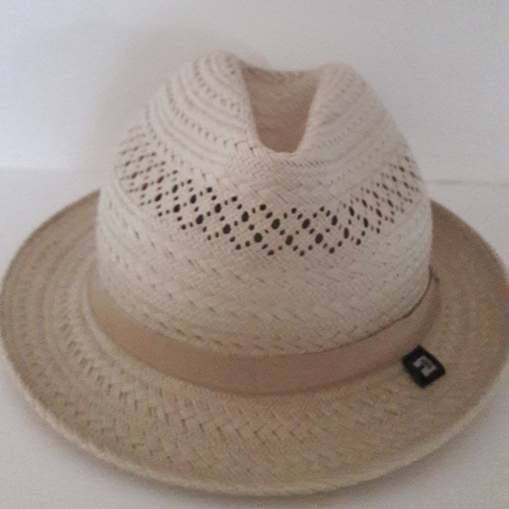 Block Headwear Natural Straw Fedora